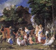 Giovanni Bellini Gods fest oil on canvas